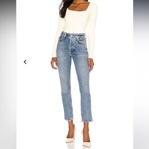 Citizens Of Humanity Light Blue Straight Leg Jeans - Dresden